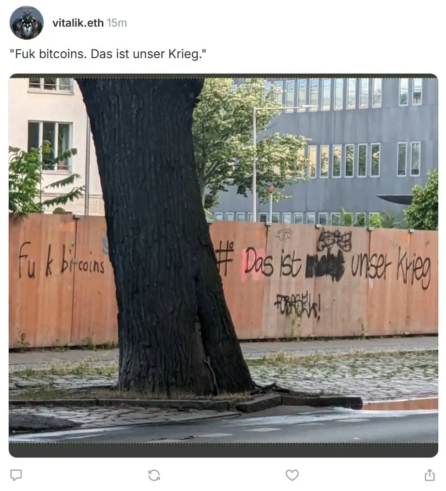 Vitalik Buterin发布争议涂鸦内容