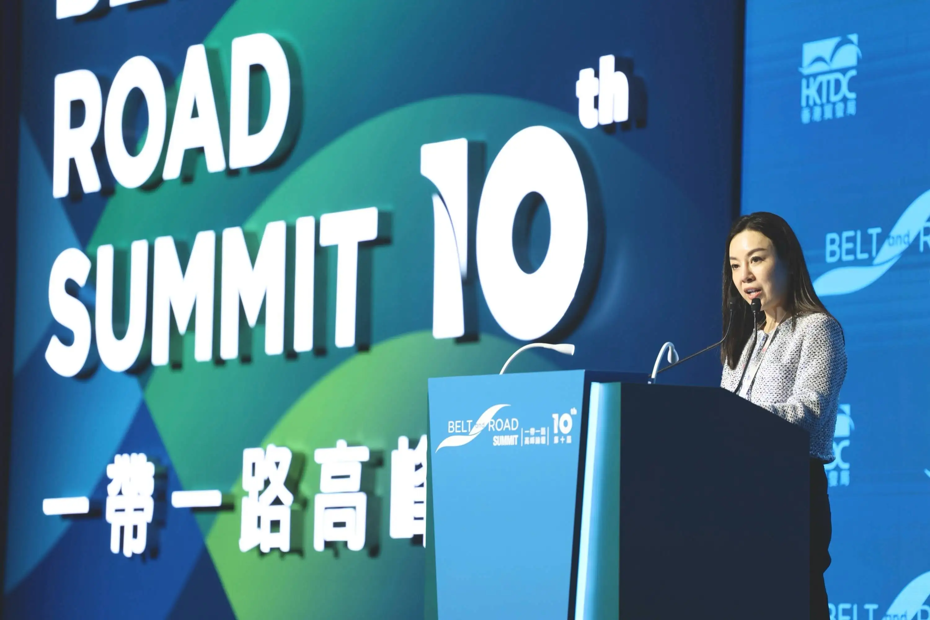 HashKey Tokenisation CEO Anna Liu在一带一路高峰论坛提出数字资产创新四倡议